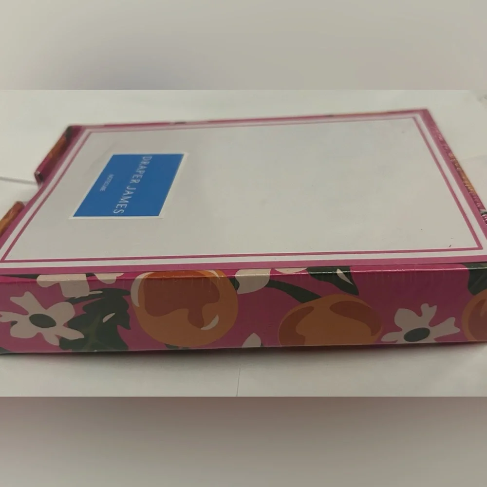 New Pink Floral Notecube Draper James 250 Sheets made in India